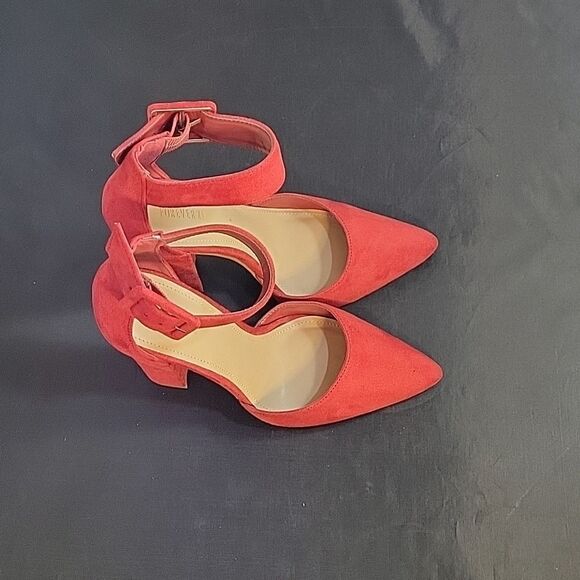 BRAND NEW FOREVER 21 FAUX SUEDE BLOCK HEELS PUMP - Picture 5 of 15